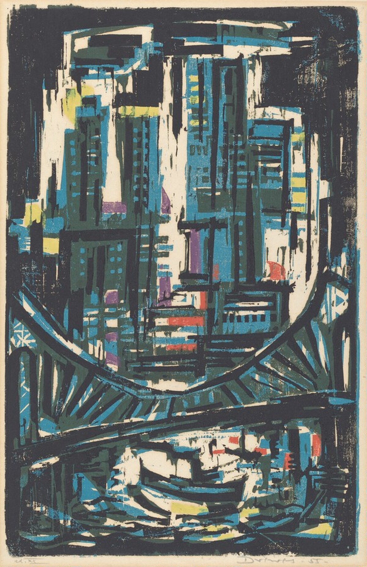 Manhattan by Werner Drewes