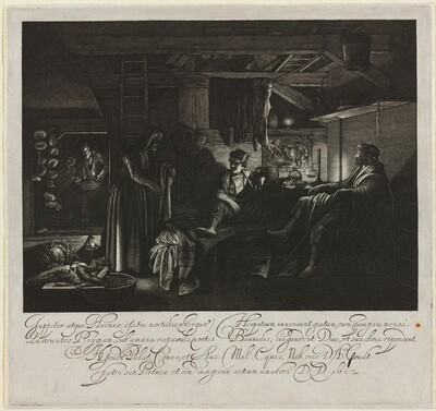 Jupiter and Mercury in the House of Philemon and Baucis