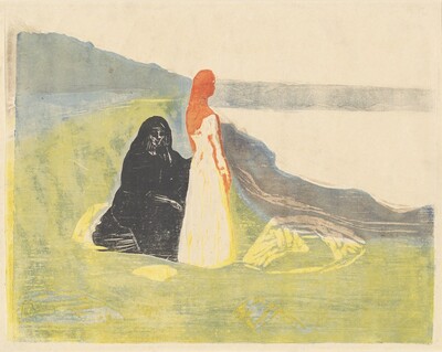 Two Women on the Shore