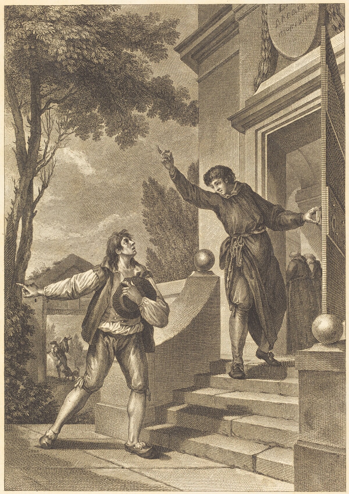Alix malade by French 18th Century