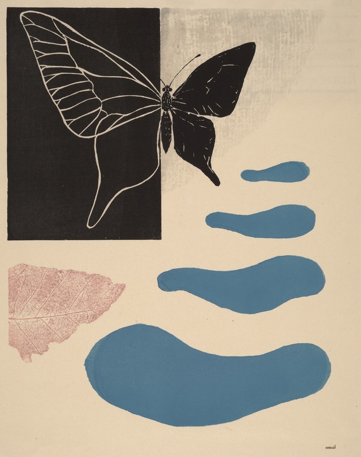Butterfly by Koshiro Onchi