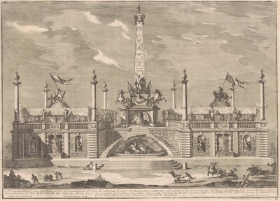 The Prima Macchina for the Chinea of 1758: A "Deliziosa" with Hanging Gardens