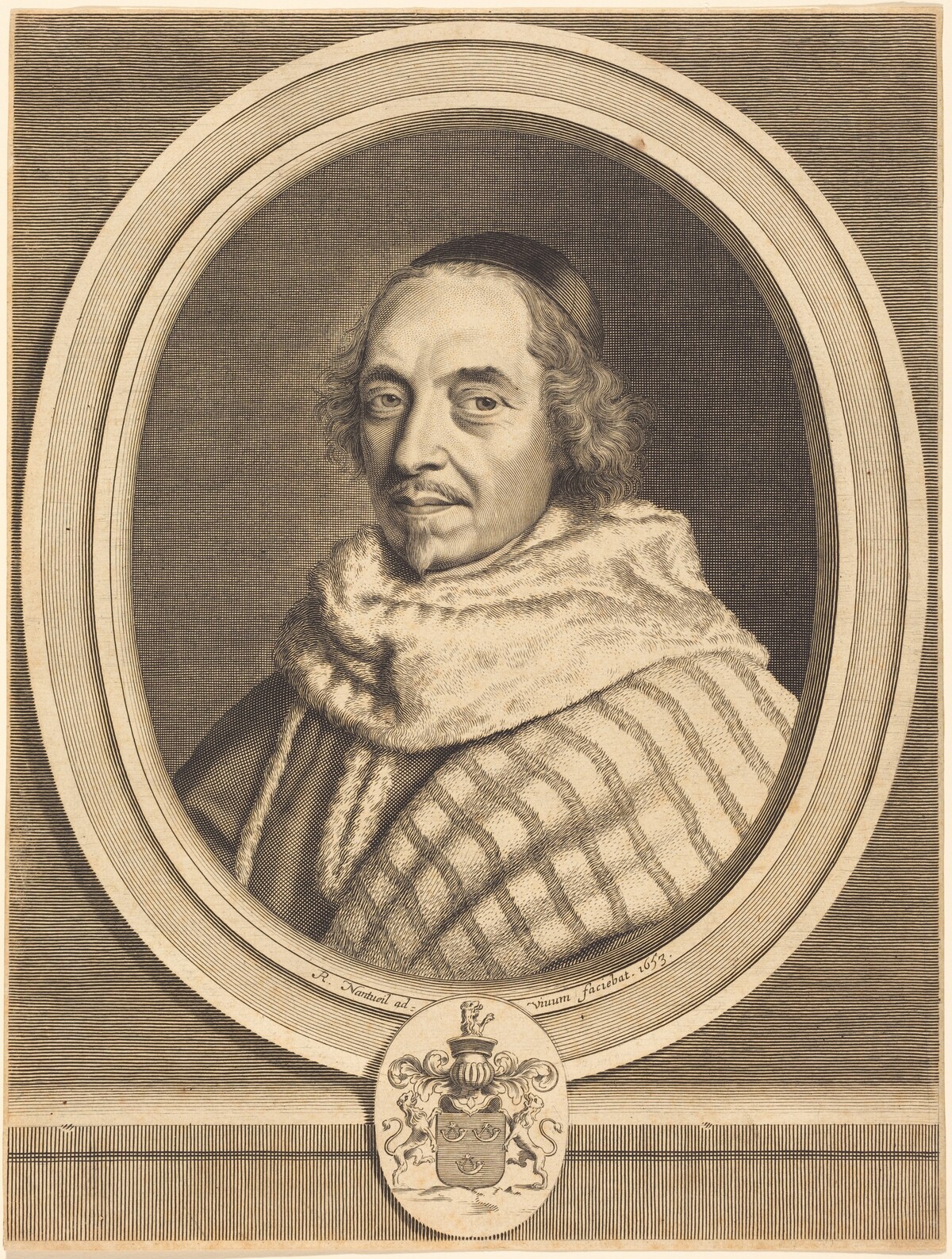 Francois-Theodore de Nesmond by Robert Nanteuil