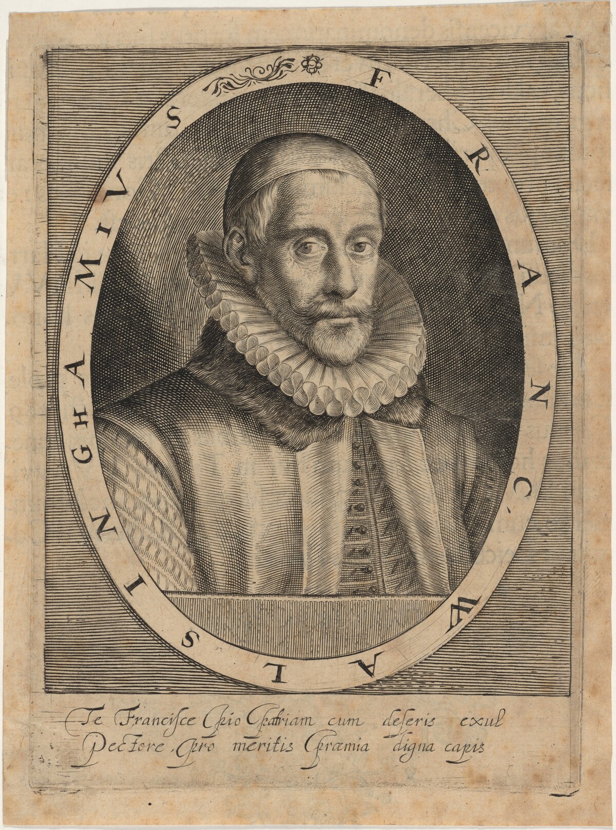 Sir Francis Walsingham by Willem de Passe and Magdalena de Passe