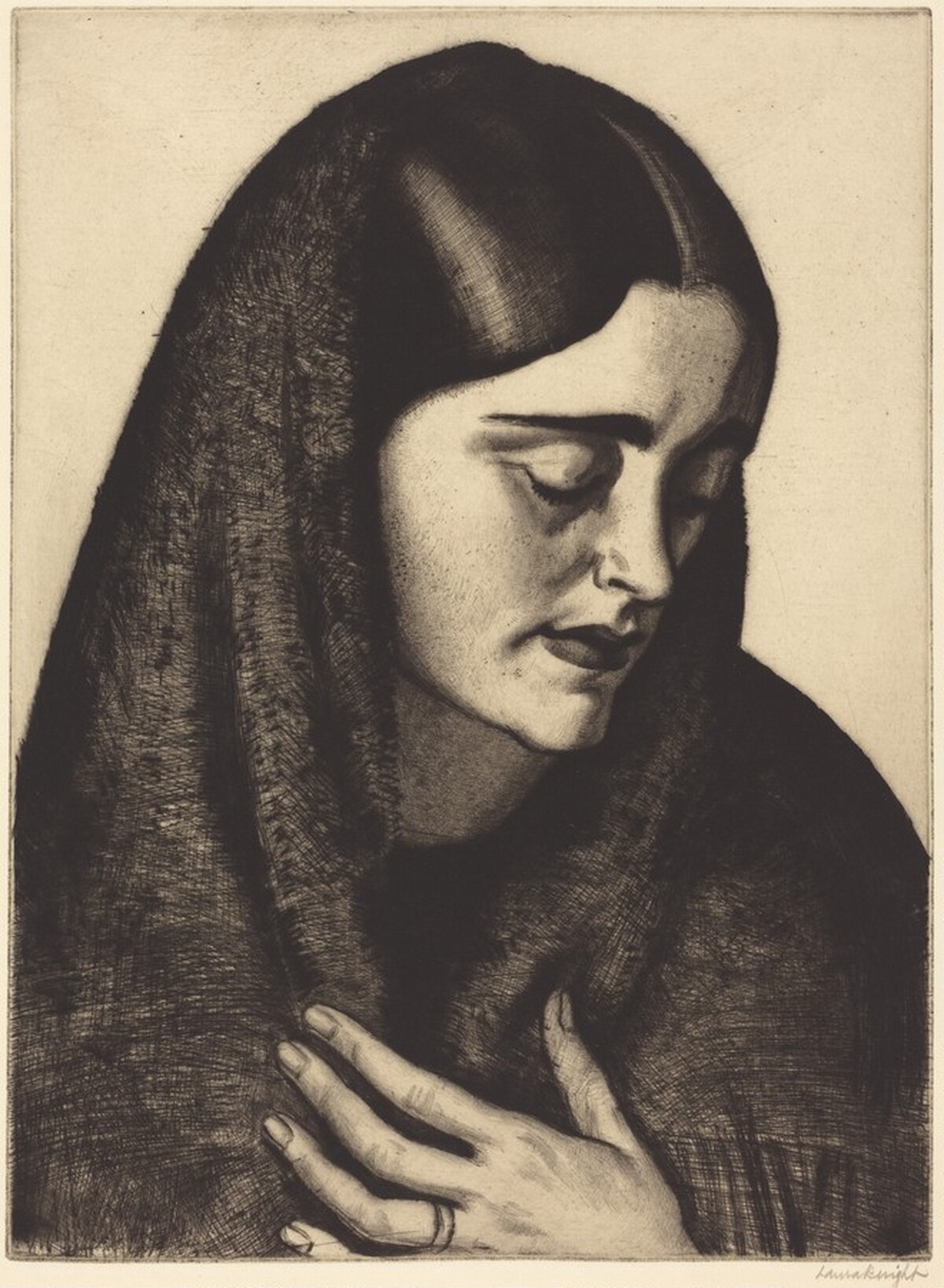 A Daughter of Israel by Laura Knight