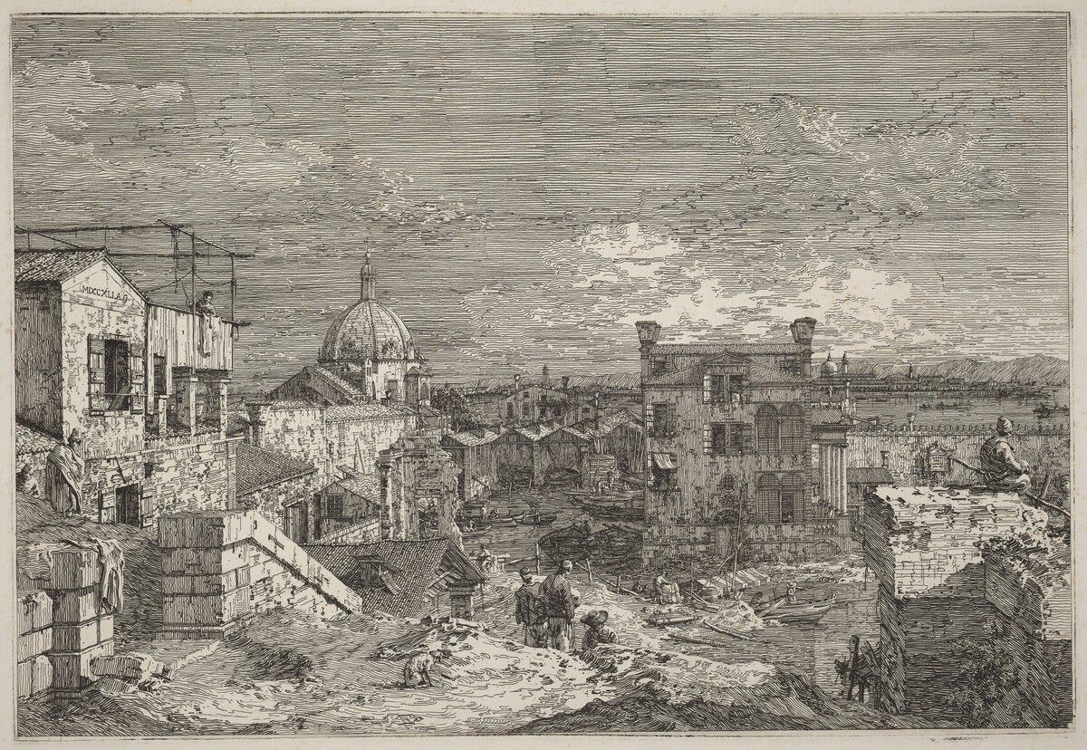 Imaginary View of Venice by Canaletto