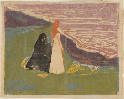 Two Women on the Shore