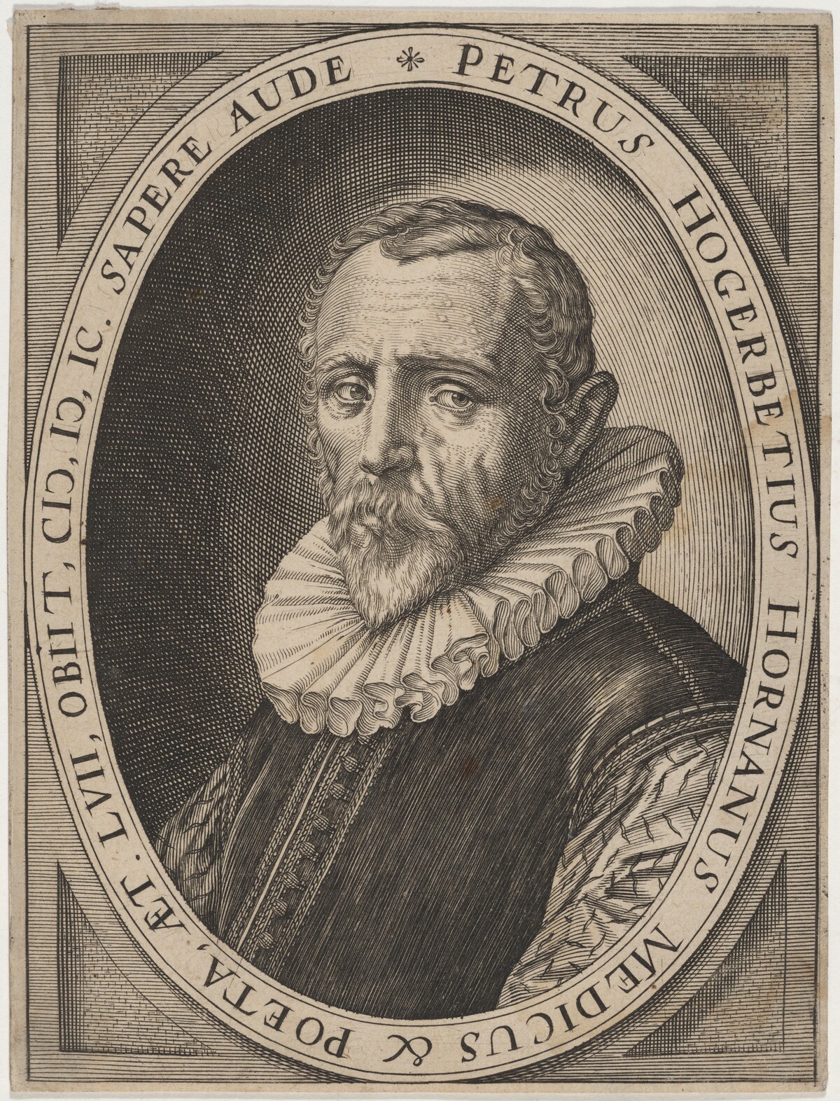 Petrus Hogerbeets Hornanus by Unknown Artist