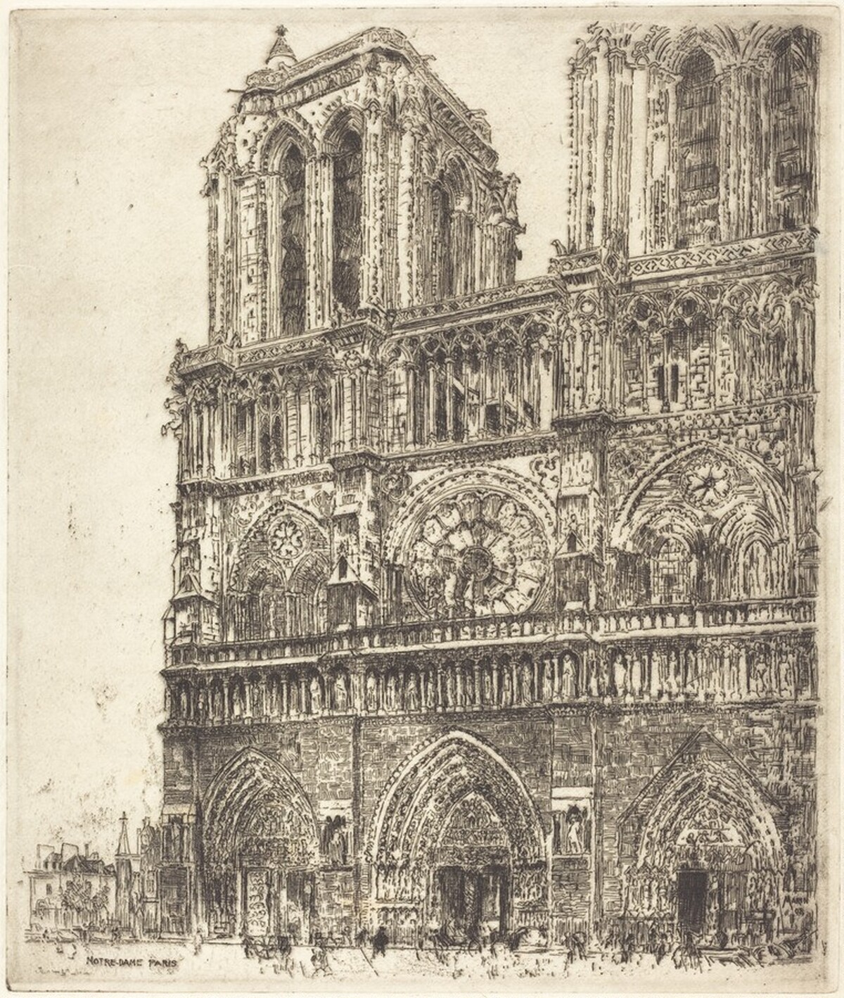 Notre Dame, Paris by John Marin