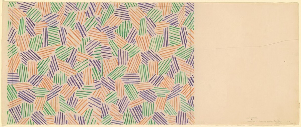 Untitled I [working proof] by Jasper Johns