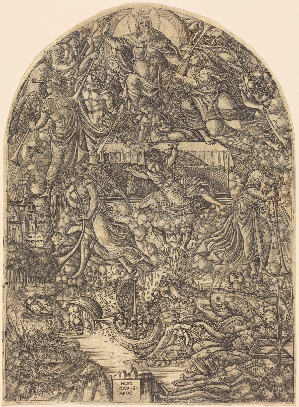 The Opening of the Seventh Seal by Jean Duvet