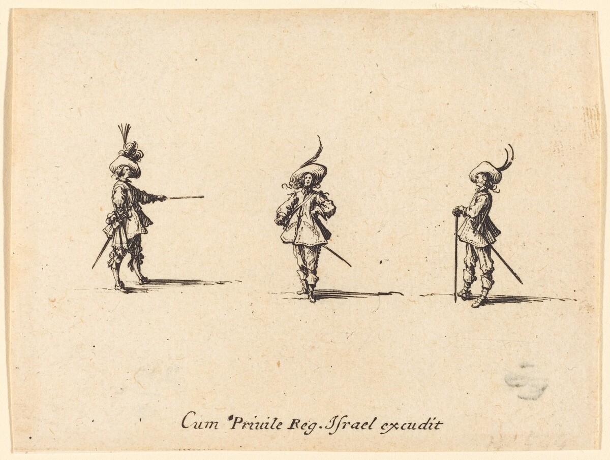 Unarmed Drill by Jacques Callot