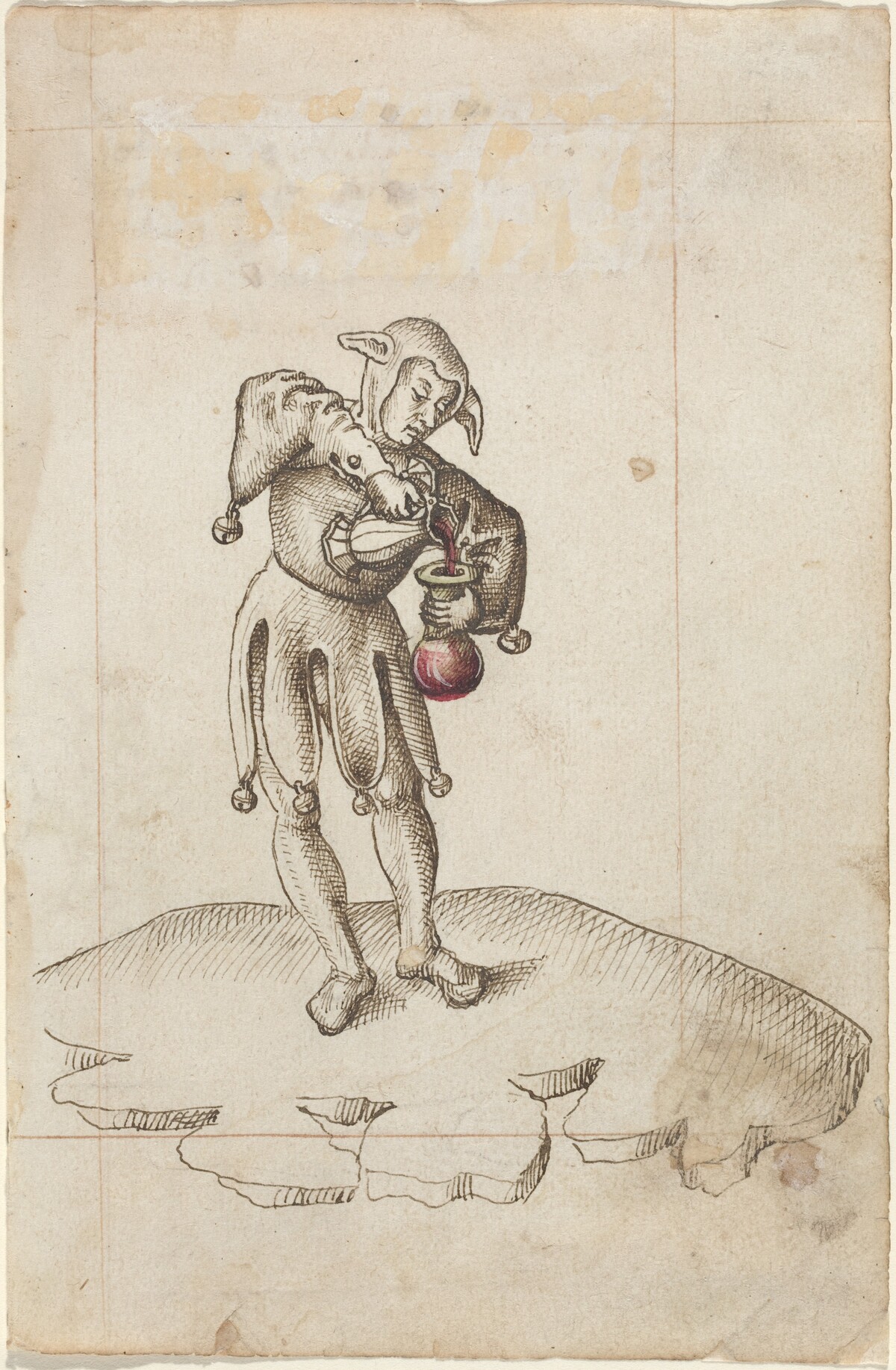 "Do Not Put Food in a Chamber Pot" [fol. 24 recto] by French early 16th Century