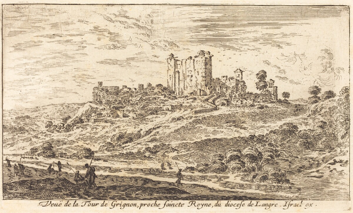 Veue de la Tour de Grignon by Israël Silvestre