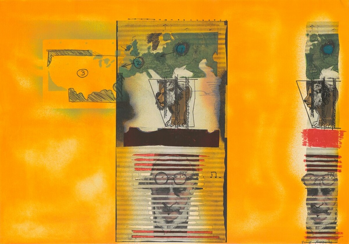Stravinsky II by Larry Rivers