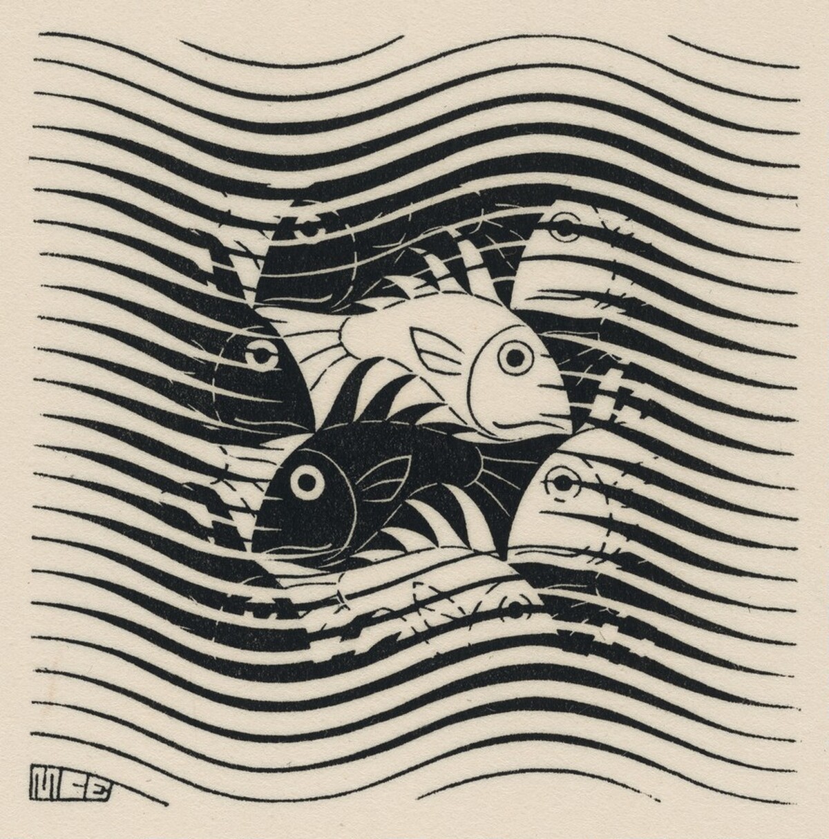 Fish by M.C. Escher