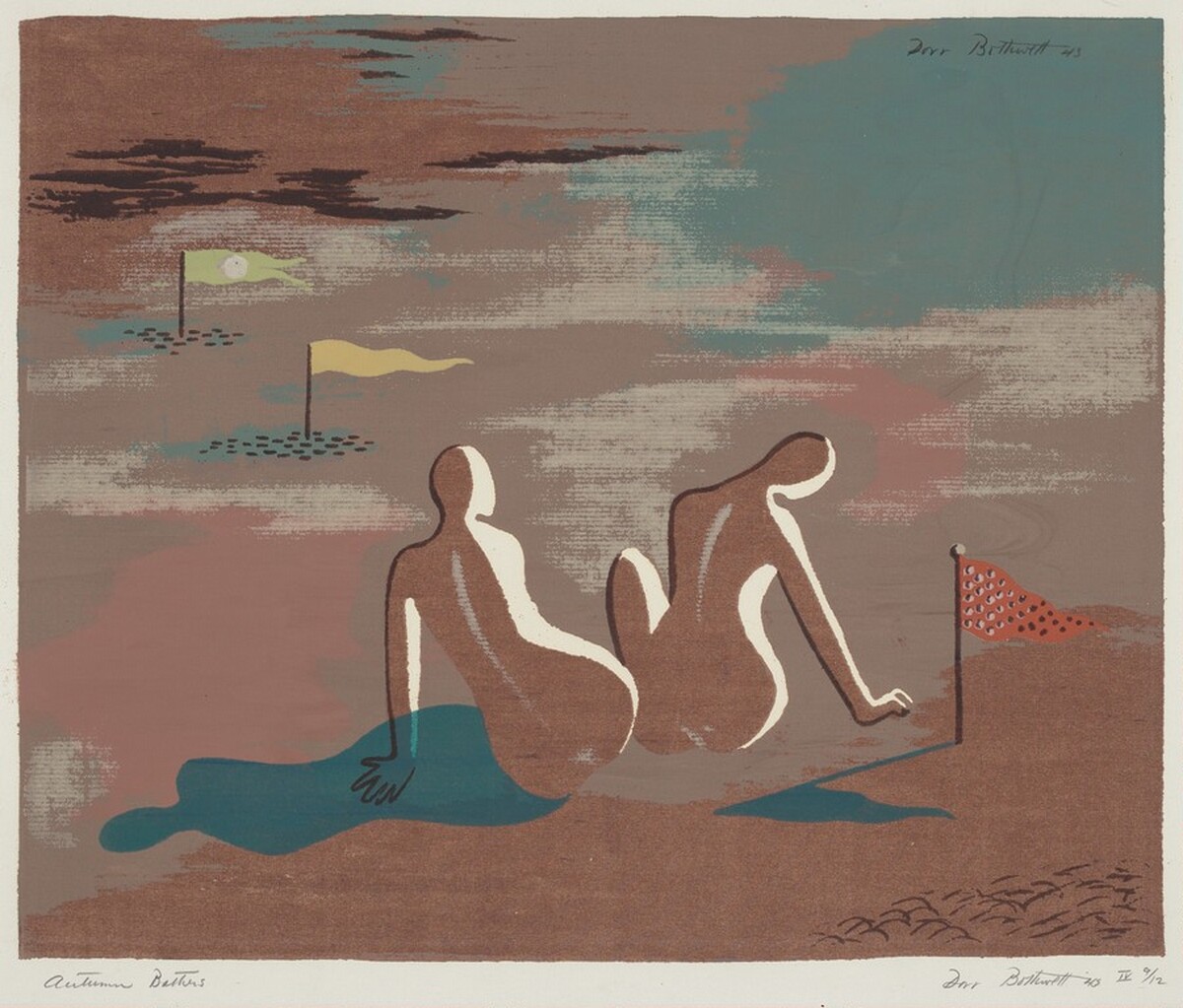 Autumn Bathers by Dorr Bothwell