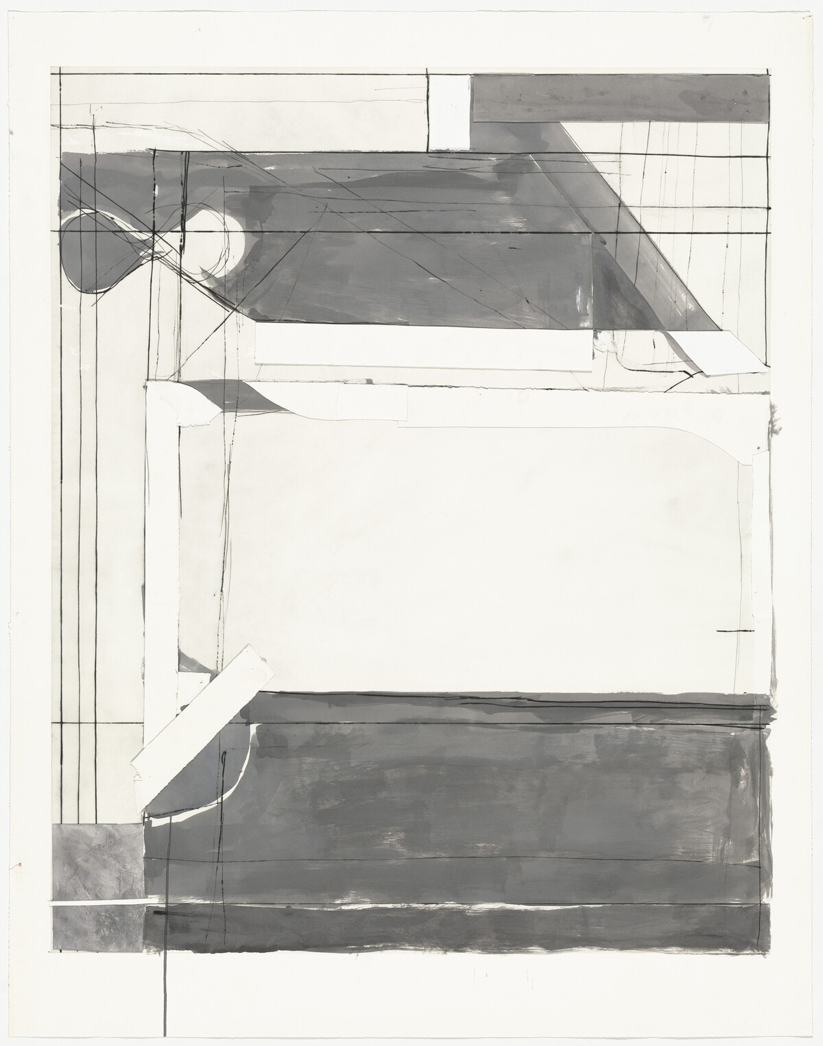 Green (working proof 2) by Richard Diebenkorn