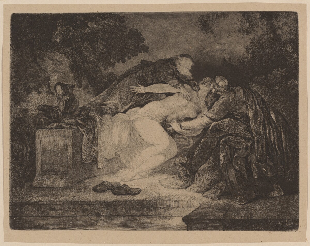 Susannah and the Elders by Jean Pierre Norblin