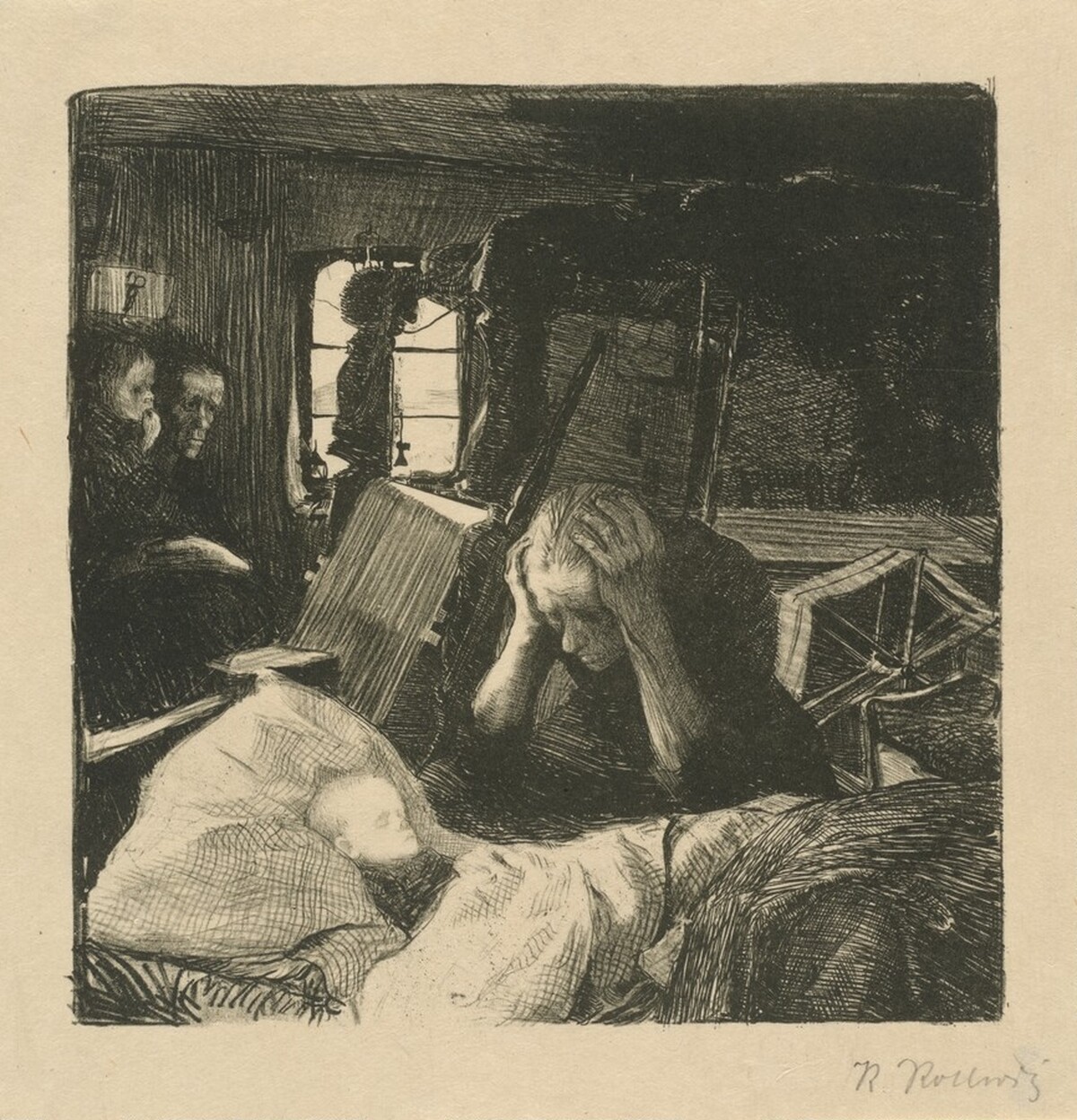 Despair (Not) by Käthe Kollwitz