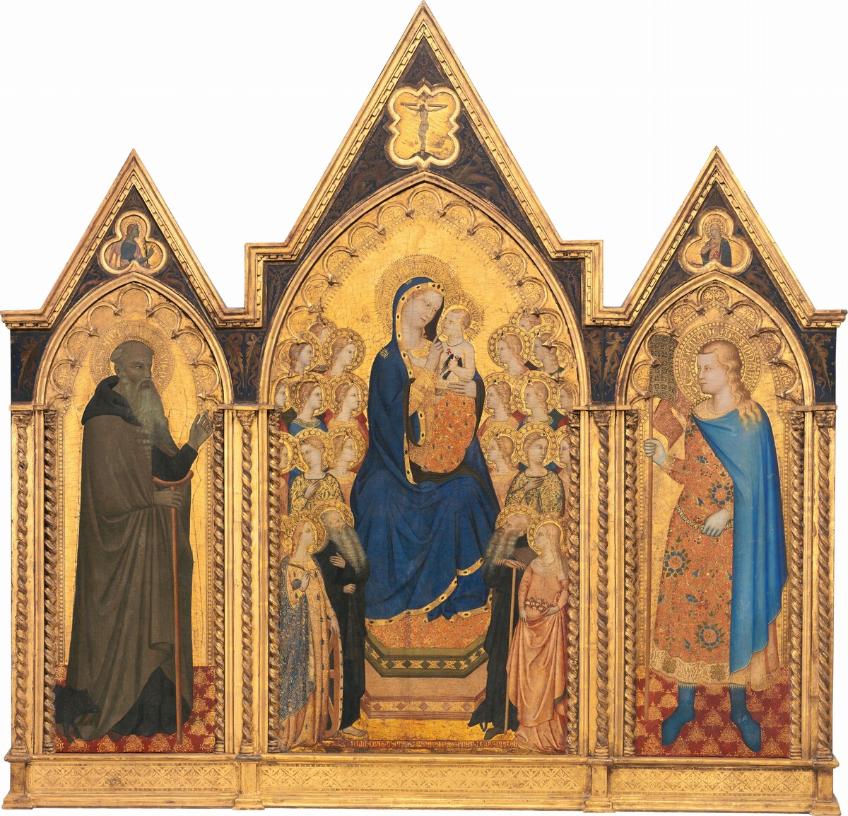 Saint Venantius [right panel] by Puccio di Simone and Allegretto Nuzi