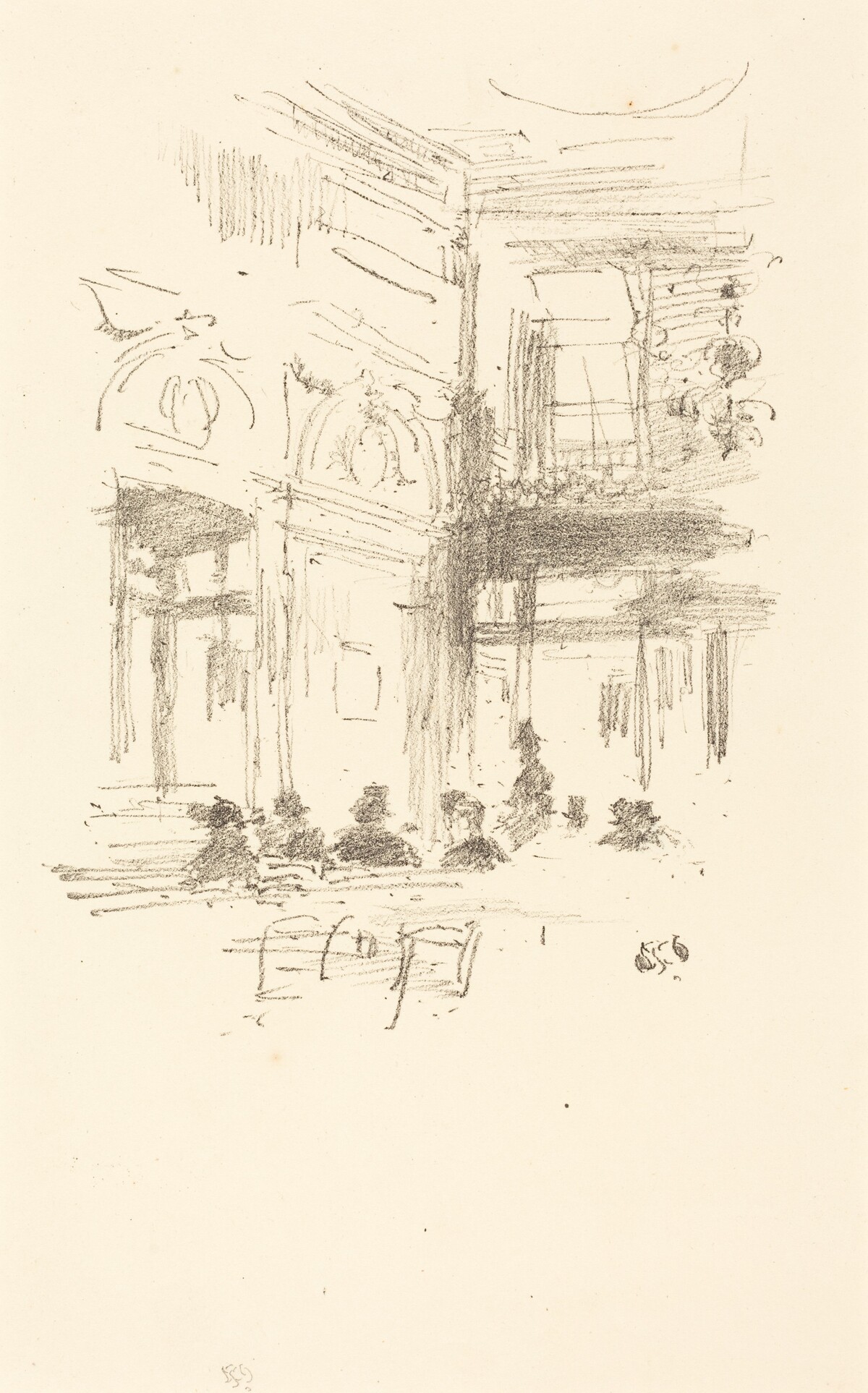 Gatti's by James McNeill Whistler