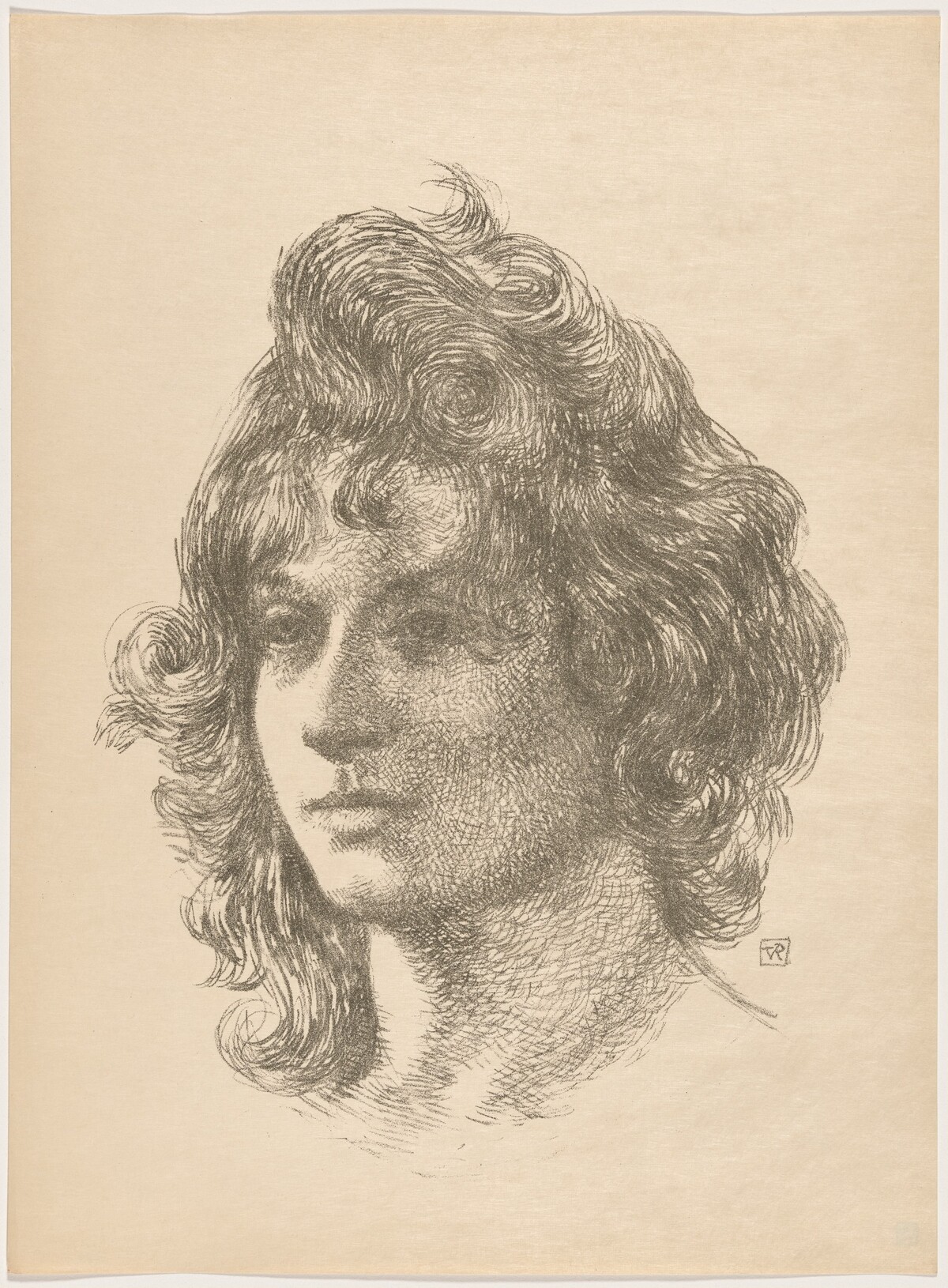 Etude by Théo van Rysselberghe