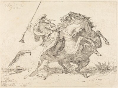 Encounter of the Moorish Horsemen (Rencontre de Cavaliers Maures)