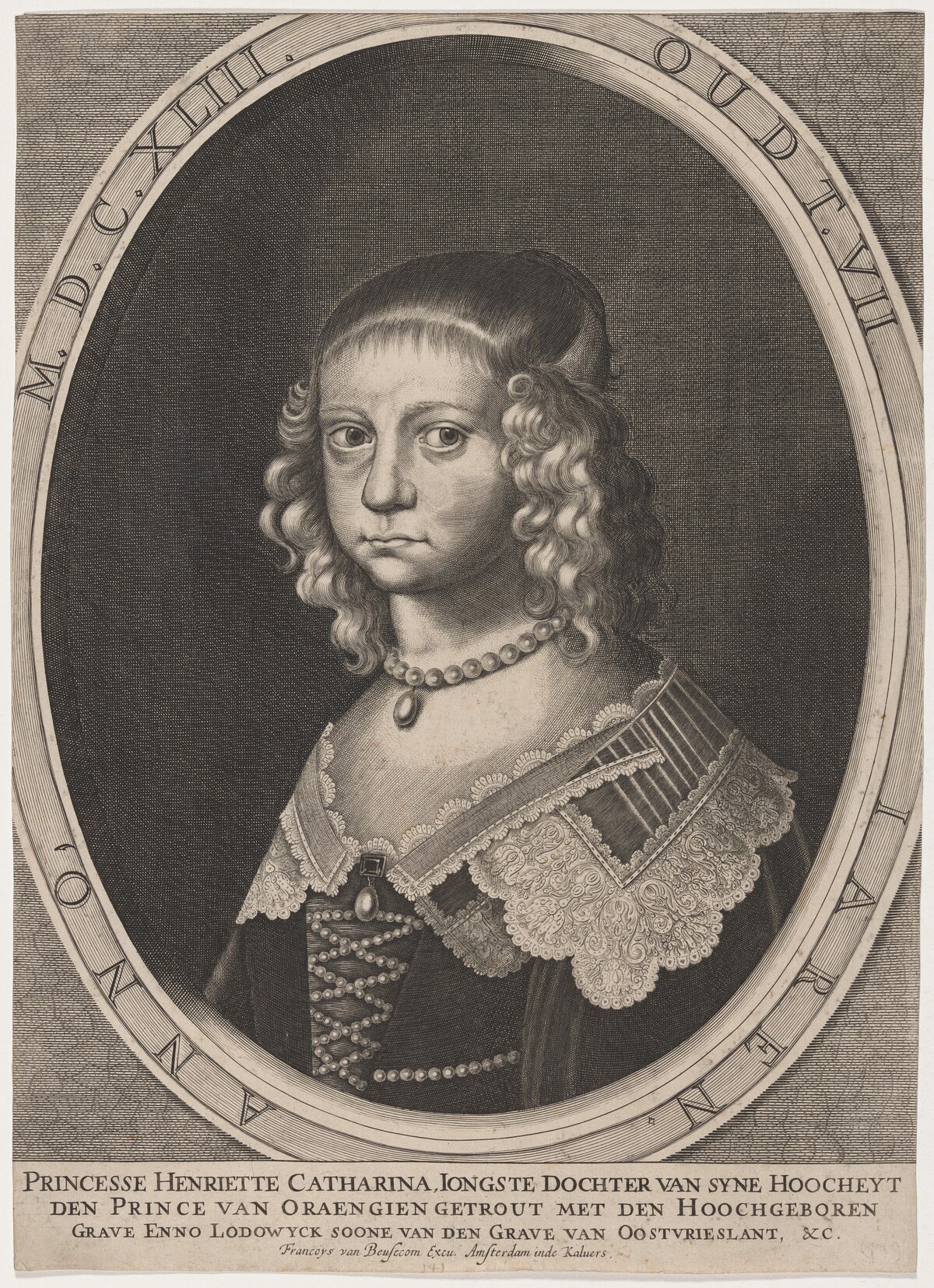 Princess Henriette Catharine of Orange by Unknown Artist