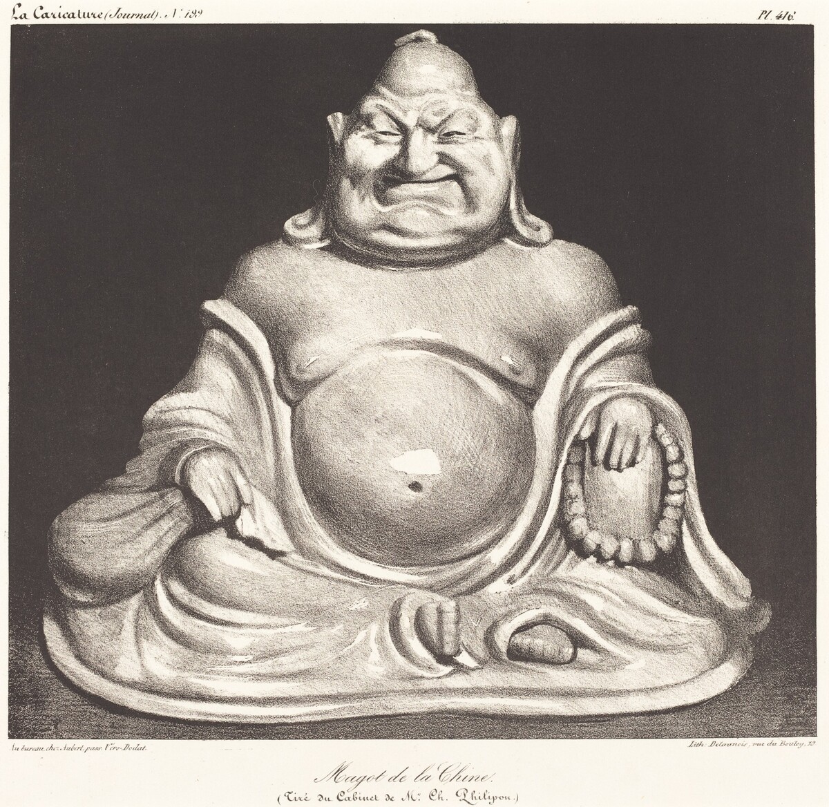 Magot de la Chine by Honoré Daumier