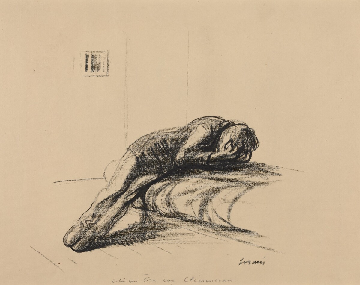 Celui qui tira sur Clémenceau by Jean-Louis Forain