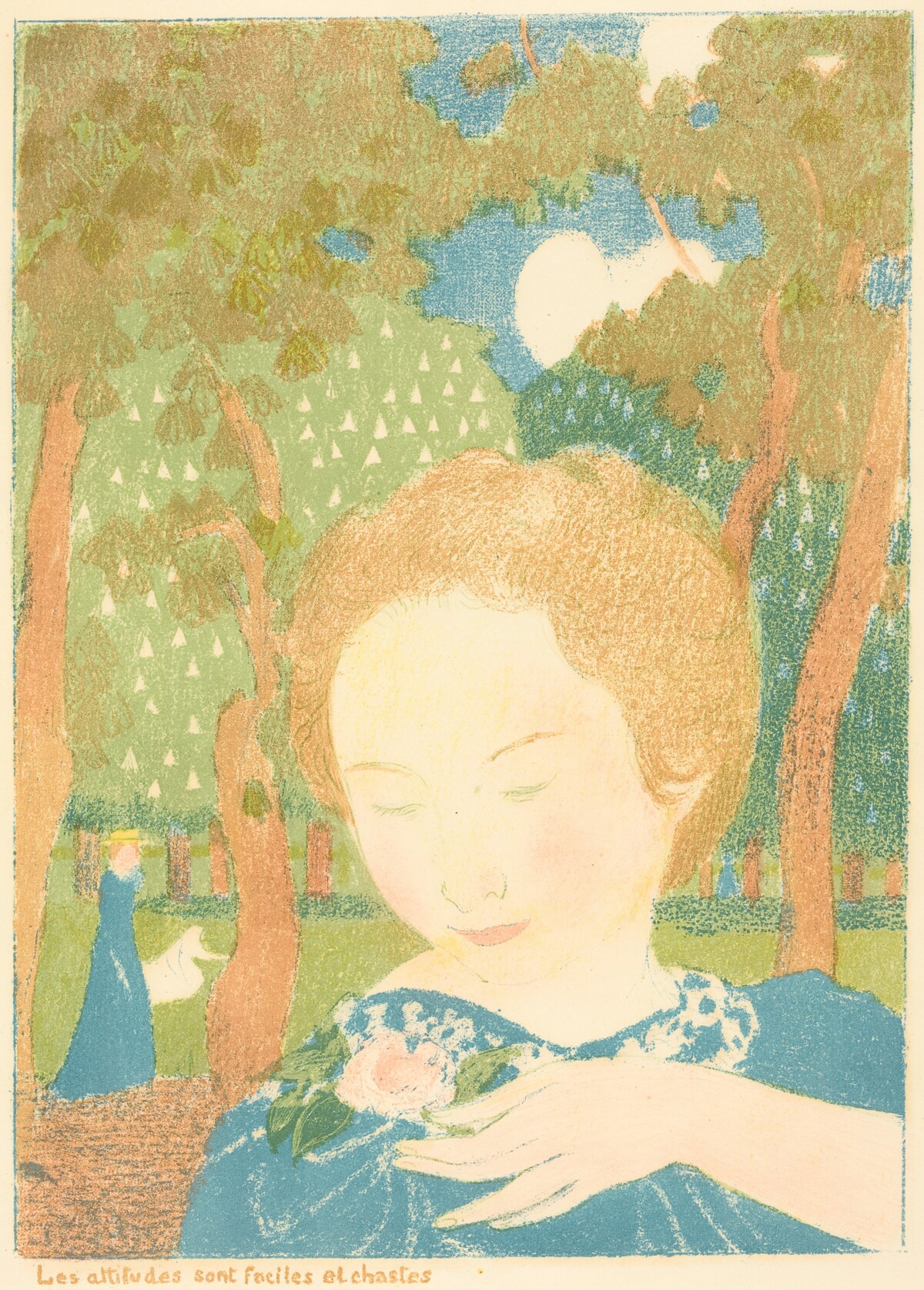 Les attitudes sont faciles et chastes by Maurice Denis, Ambroise Vollard (publisher), Auguste Clot (technician)