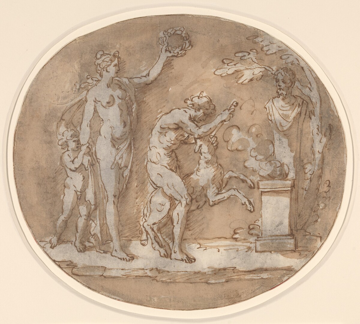 Antique Subject by Style of Angelica Kauffmann
