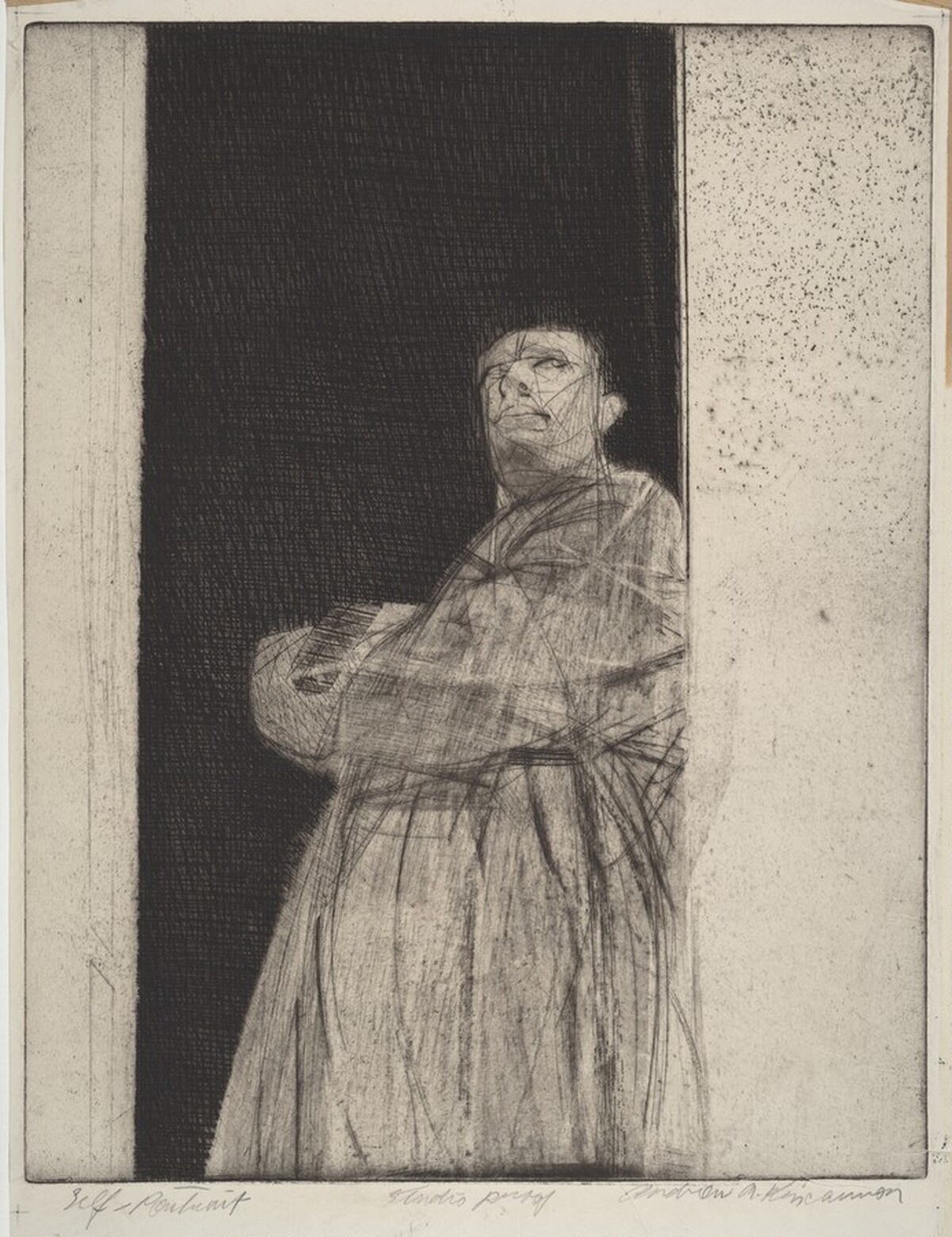 Self-Portrait by Andrew A. Kincannon