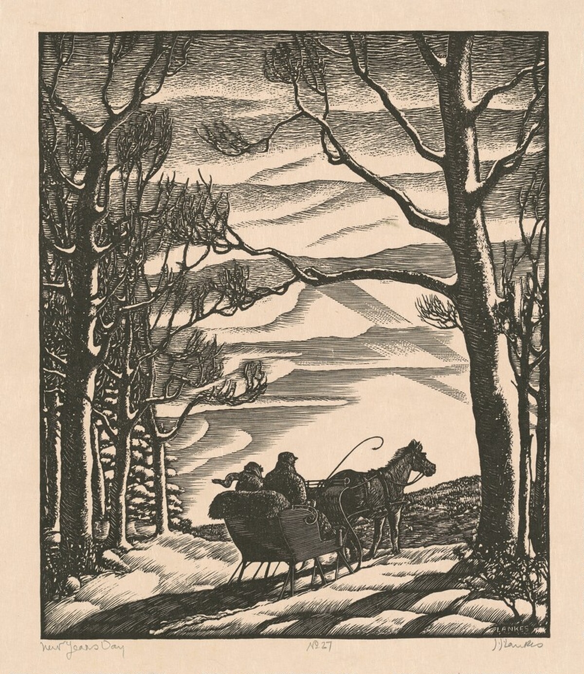 New Year's Day by J. J. Lankes