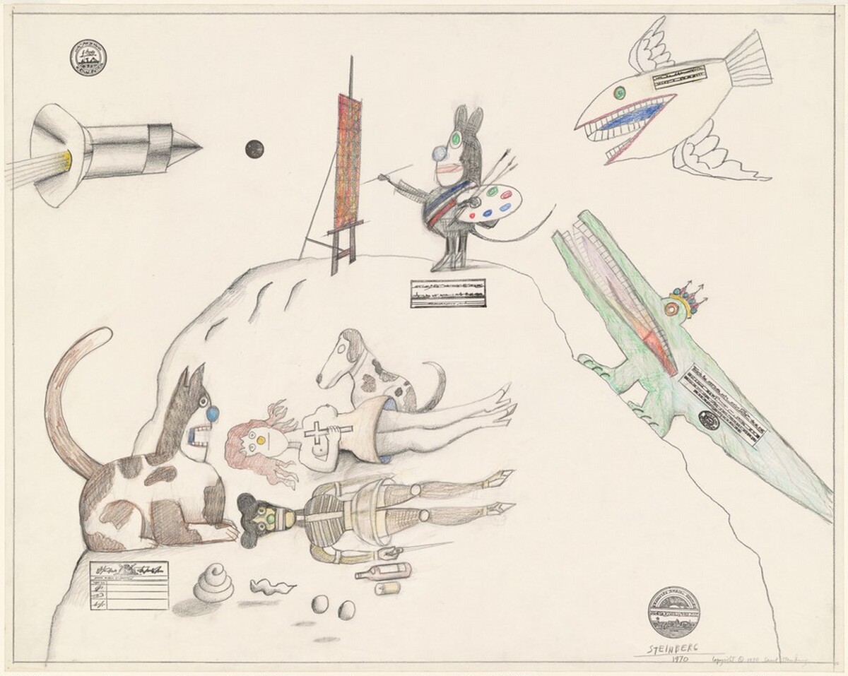 Artist by Saul Steinberg