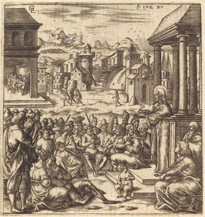 The Parables of the Lost Sheep, the Woman with Pieces of Silver and the Prodigal Son