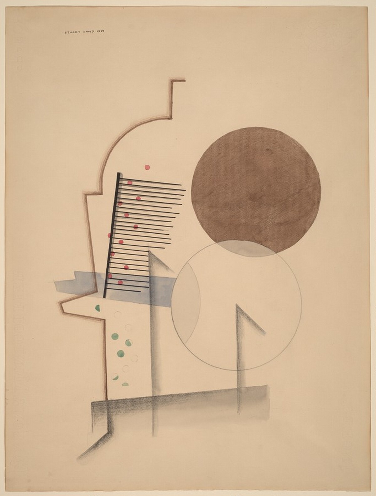 Abstract Composition by Stuart Davis