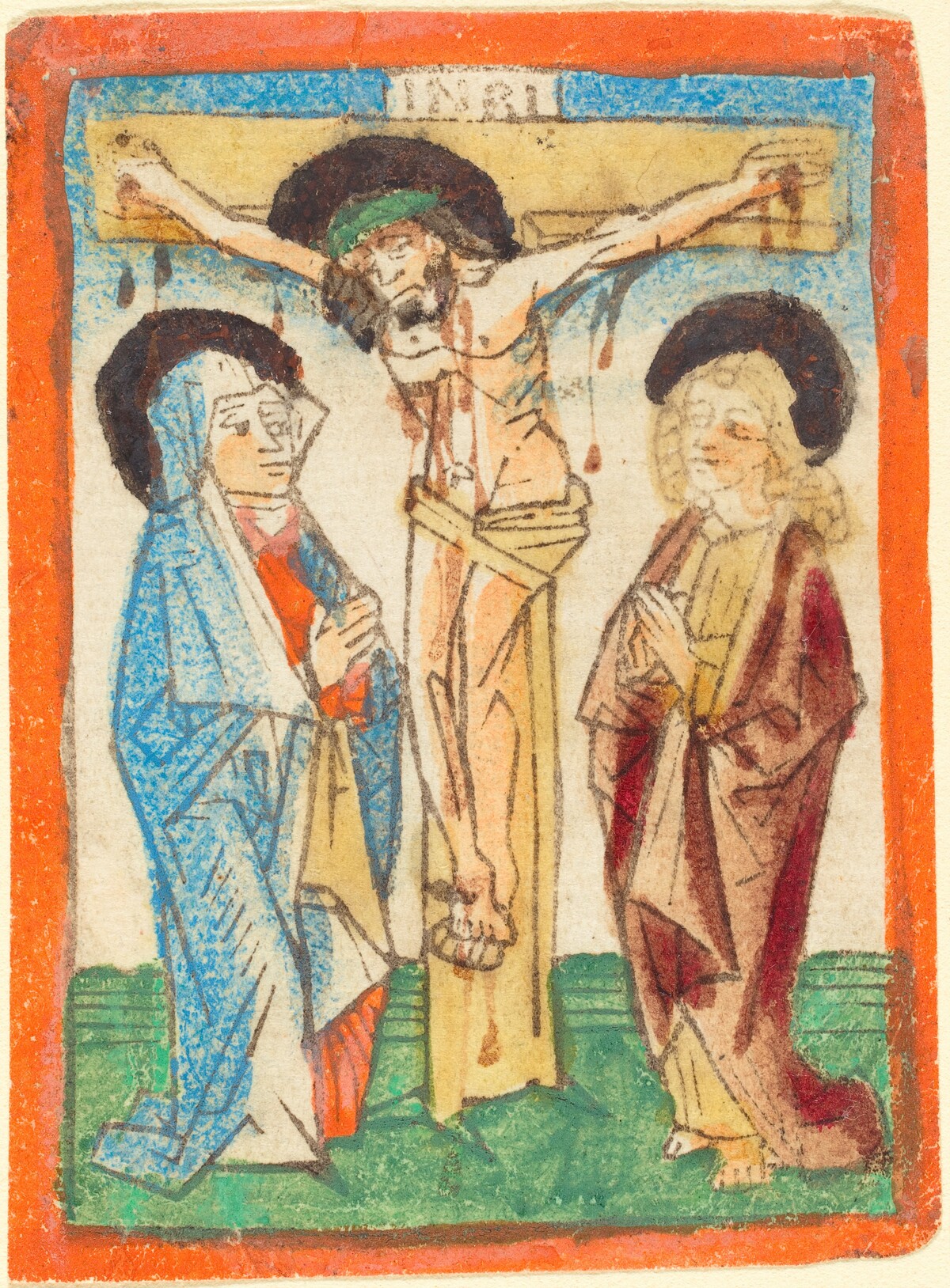 Christ on the Cross by German 15th Century