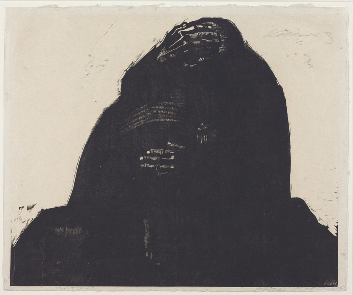 The Parents II (Die Eltern II) by Käthe Kollwitz