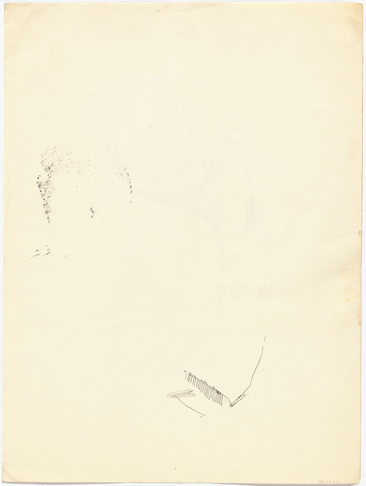 Untitled [verso] by Mark Rothko