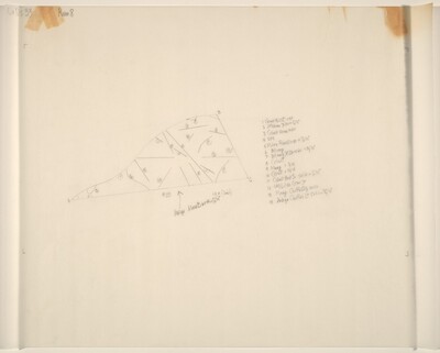 Drawing for Changes and Disappearances No. 33