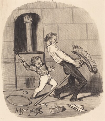 Leçon d'équitation, haute école