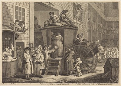 The Stage-coach, or the Country Inn Yard