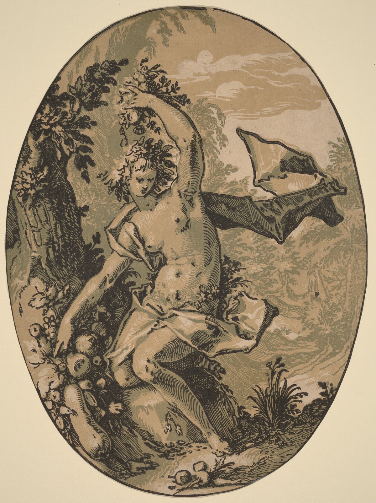 Proserpine by Hendrik Goltzius