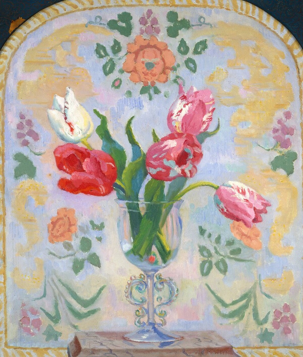 Still Life: Flowers by Henri de Saint-Jean