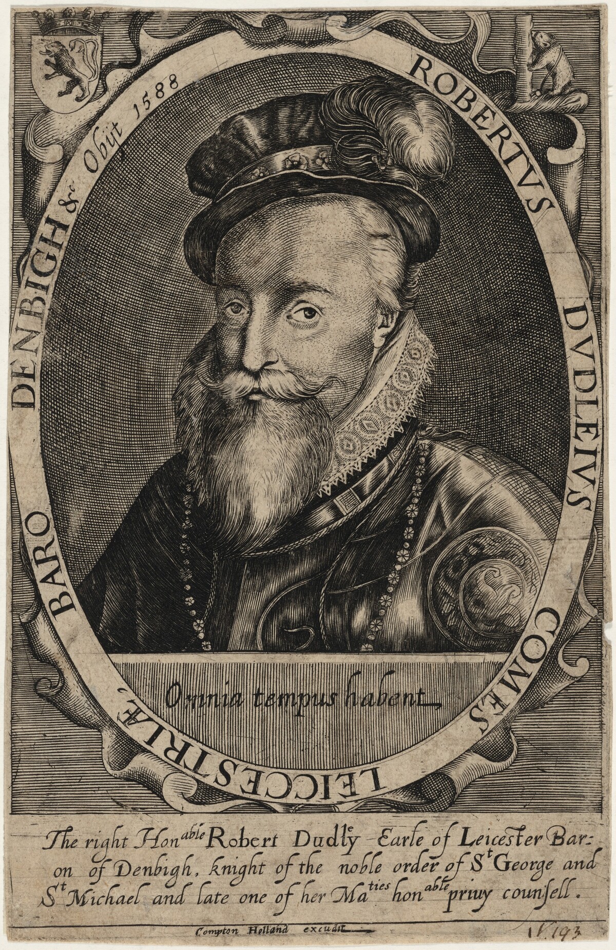 Robert Dudley, Earl of Leicester by Unknown Artist
