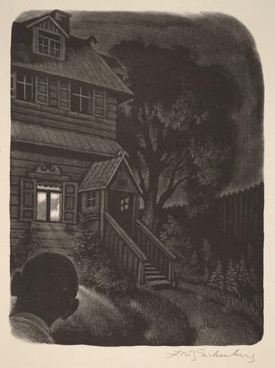 An Occurrence in the Dark (Book VIII: Mitya, facing p.304)