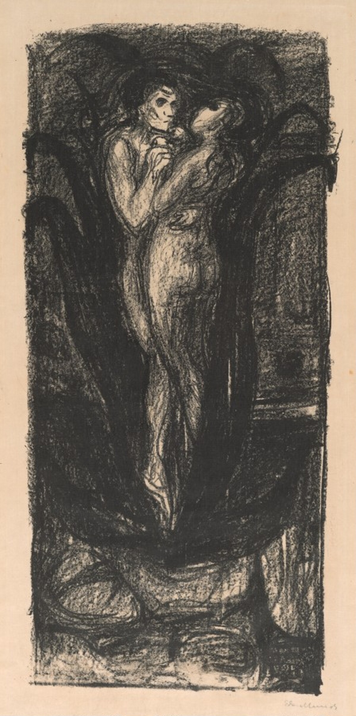 The Flower of Love by Edvard Munch