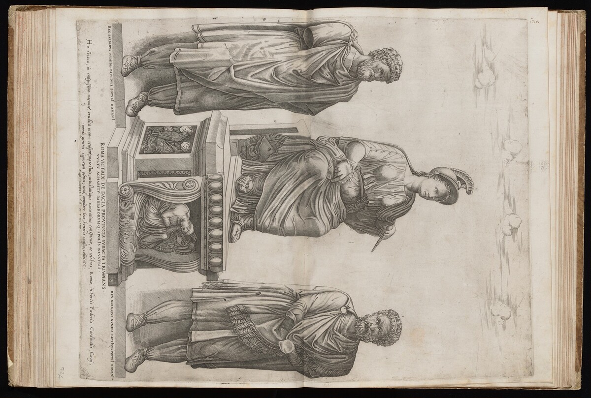 Roma Victrix [The Roma of Cardinal Cesi] by Atrributed to Nicolas Beatrizet, published by Antonio Lafreri